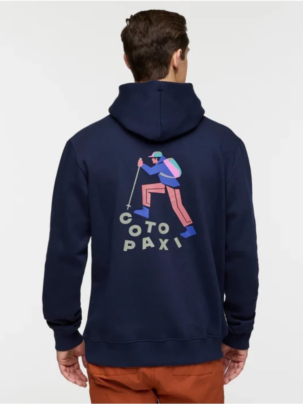 Cotopaxi Men's Up and Up Gear for Good Pullover Hoodie Navy Size Large NWT